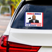 Charles Booker For Kentucky Senate 2026 Vinyl Sticker, Vote Charles Booker Decal, Kentucky Senate Elections 2026 Bumper Sticker, 6" x 4.5"