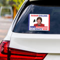 Susan Collins For Maine Senate 2026 Vinyl Sticker, Vote Susan Collins Decal, Maine Senate Elections 2026 Bumper Sticker, 6
