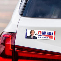 Ed Markey For Massachusetts Senate 2026 Car Magnet - Vote Ed Markey Vehicle Magnet, Massachusetts Senate Elections 2026 Magnet - 10" x 3"