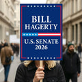 Bill Hagerty For Tennessee Senate 2026 Election Sign, Republican Party, Political Campaign Sign, Senate Election 2026 Race Poster Sign