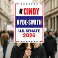 Cindy Hyde-Smith For Mississippi Senate 2026 Election Sign, Republican Party, Political Campaign Sign, Senate Election 2026 Race Poster Sign