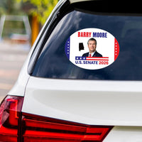 Barry Moore For Alabama Senate 2026 Vinyl Sticker, Vote Barry Moore Decal, Alabama Senate Elections 2026 Bumper Sticker, 6"x 4.5"