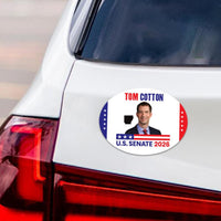 Tom Cotton For Arkansas Senate 2026 Car Magnet - Vote Tom Cotton Vehicle Magnet, Arkansas Senate Elections 2026 Magnet - 6" x 4.5"