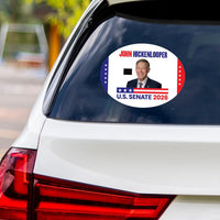 John Hickenlooper For Colorado Senate 2026 Vinyl Sticker, Vote Hickenlooper Decal, Colorado Senate Elections 2026 Bumper Sticker, 6" x 4.5"