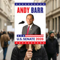 Andy Barr For Kentucky Senate 2026 Election Sign, Political Campaign Sign, Senate Election 2026 Race Poster Sign