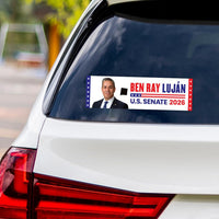 Ben Ray Luján For New Mexico Senate 2026 Vinyl Sticker, Vote Ben Ray Luján Decal, New Mexico Senate Elections 2026 Bumper Sticker, 10" x 3"