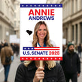 Annie Andrews For South Carolina Senate 2026 Election Sign, Republic Party, Political Campaign Sign, Senate Election 2026 Race Poster Sign