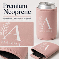 Custom Logo Can Coolers, Personalized Neoprene Can Cooler, Party Favor Drink Sleeve, Bachelorette Gift, Wedding Favors, Bulk Cozies