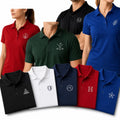 Custom Embroidered Polo Shirt for Men and Women, Personalized & Printed Polo Shirts for Business, Casual Wear, Sports Teams, Work Uniforms (Adult)