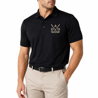 Dad Golf Embroidered Polo Shirt, Personalized Golf Dad Polo, Fathers Day Gift, Daddy Birthday Shirt, Custom Est Year Golfer Apparel Golf Tee (Women)