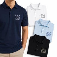 Dad Golf Embroidered Polo Shirt, Personalized Golf Dad Polo, Fathers Day Gift, Daddy Birthday Shirt, Custom Est Year Golfer Apparel Golf Tee (Youth)