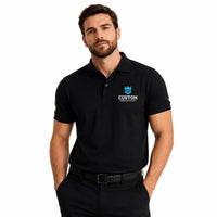 Custom Embroidered Polo Shirt for Men and Women, Personalized & Printed Polo Shirts for Business, Casual Wear, Sports Teams, Work Uniforms (Adult)