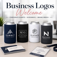 Custom Logo Can Coolers, Personalized Neoprene Can Cooler, Party Favor Drink Sleeve, Bachelorette Gift, Wedding Favors, Bulk Cozies