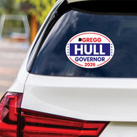 Gregg Hull For New Mexico Governor 2026 Vinyl Sticker, Vote Gregg Hull, New Mexico Governor Elections 2026 Bumper Sticker 6" x 4.5"