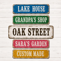Custom Metal Sign with Text, Personalized Aluminum Sign for Home Business Events, Custom Wall Decor, Home Wall Plaque, Housewarming Gift