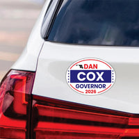 Dan Cox For Maryland Governor 2026 Car Magnet - Vote Dan Cox Vehicle Magnet, Maryland Governor Elections 2026 Magnet - 6" x 4.5"
