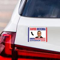 Xavier Becerra For California Governor 2026 Car Magnet - Vote Xavier Becerra Vehicle Magnet, Governor Elections 2026 Magnet - 6" x 4.5"