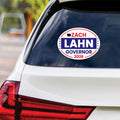 Zach Lahn For Iowa Governor 2026 Vinyl Sticker, Vote Zach Lahn, Iowa Governor Elections 2026 Bumper Sticker 6