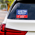 Justin Murphy For New Jersey Senate 2026 Vinyl Sticker, Vote Justin Murphy Decal, New Jersey Senate Elections 2026 Bumper Sticker, 6