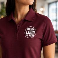 Custom Business Logo Polo Shirt, Company Uniform, Personalized Team Staff Work Polo, Branded Office Shirt, Corporate Employee Gift