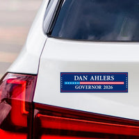 Dan Ahlers For South Dakota Governor 2026 Car Magnet - Vote Dan Ahlers Vehicle Magnet, Dakota Governor Elections 2026 Magnet - 10" x 3"