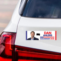 Dan Ahlers For South Dakota Governor 2026 Car Magnet - Vote Dan Ahlers Vehicle Magnet, Dakota Governor Elections 2026 Magnet - 10" x 3"