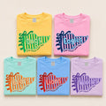 Personalized School Mascot Shirt, Custom Team Pennant Tee, Retro Spirit Week Crewneck, Cute Teacher Game Day Outfit, School Coach Gift