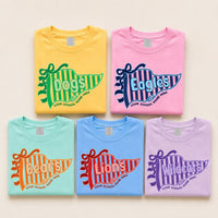 Personalized School Mascot Shirt, Custom Team Pennant Tee, Retro Spirit Week Crewneck, Cute Teacher Game Day Outfit, School Coach Gift