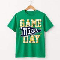 Personalized Game Day Shirt, Custom School Mascot Team Tee, Varsity Checkered Spirit Shirt, Sports Mom Outfit, Team Coach Gift for Her