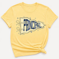 Principal Shirt for Women and School Leader, Cute Pennant Principal Tee, Back to School Outfit, Appreciation Gift, Staff Spirit Day 2026