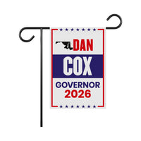Dan Cox For Maryland Governor 2026 Garden Flag, Double Sided, 2026 Governor Flag,, Elections Flag, Race Red White & Blue Flag