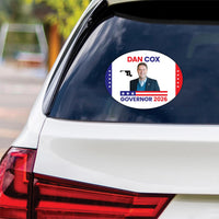 Dan Cox For Maryland Governor 2026 Vinyl Sticker, Vote Dan Cox, Maryland Governor Elections 2026 Bumper Sticker 6" x 4.5"