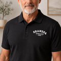 Custom Embroidered Polo Shirt for Dad and Grandpa, Personalized Polo Shirts for Birthday Gift, Weekend Wear, Dad Polo, Casual Polo