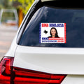 Gina Hinojosa For Texas Governor 2026 Vinyl Sticker, Vote Gina Hinojosa, Texas Governor Elections 2026 Bumper Sticker 6