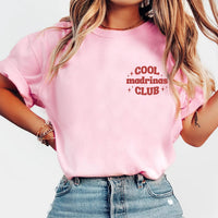 Personalized Madrinas Club Shirt, Custom Godmother and Padrino Tee, Spanish Top, Quinceañera Outfit, Gift for Madrina