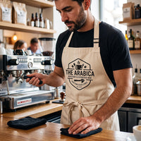 Custom Logo Apron, Personalized Cafe Restaurant Uniform, Professional Chef Apron, Branded Cooking Apron for Staff, Restaurant Gift