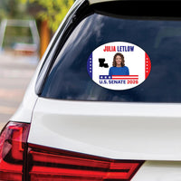 Julia Letlow For Louisiana Senate 2026 Vinyl Sticker, Vote Julia Letlow Decal, Louisiana Senate Elections 2026 Bumper Sticker, 6" x 4.5"