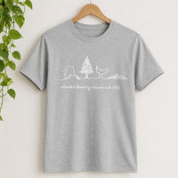 Personalized Alaska Family Cruise Shirt, Custom 2026 Vacation Tee, Whale Line Art, Matching Trip Outfit, Cruise Gift