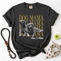 Personalized Dog Mama Photo Shirt, Custom Pet Portrait Tee, Two Pet Portrait Graphic, Birthday Gift for Her, Dog Mom Gift