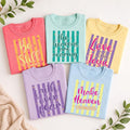 Custom Christian Shirt, Choose Your Faith Quote Tee, Personalized Religious T-Shirt, Colorful Church Outfit for Women, Christian Gift