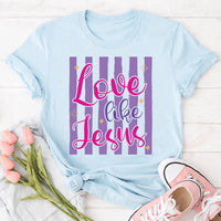 Custom Christian Shirt, Choose Your Faith Quote Tee, Personalized Religious T-Shirt, Colorful Church Outfit for Women, Christian Gift
