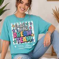 Personalized Fourth Grade Teacher Shirt, Custom Teacher Name Tee, Fourth Grade Dream Team Top, Back to School Outfit, Educator Gift