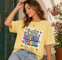Personalized Fourth Grade Teacher Shirt, Custom Teacher Name Tee, Fourth Grade Dream Team Top, Back to School Outfit, Educator Gift