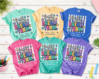 Personalized Fourth Grade Teacher Shirt, Custom Teacher Name Tee, Fourth Grade Dream Team Top, Back to School Outfit, Educator Gift