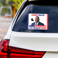 Jamie Davis For Louisiana Senate 2026 Vinyl Sticker, Vote Jamie Davis Decal, Louisiana Senate Elections 2026 Bumper Sticker, 6" x 4.5"