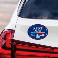 Kurt Alme For Montana Senate 2026 Car Magnet - VoteKurt AlmeVehicle Magnet, Montana Senate Elections 2026 Magnet - 6" x 4.5"