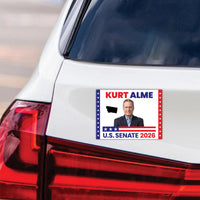 Kurt Alme For Montana Senate 2026 Car Magnet - VoteKurt AlmeVehicle Magnet, Montana Senate Elections 2026 Magnet - 6" x 4.5"