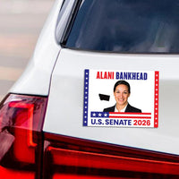 Alani Bankhead For Montana Senate 2026 Car Magnet - Vote Bankhead Vehicle Magnet, Montana Senate Elections 2026 Magnet - 6" x 4.5"