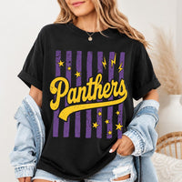 Vintage Varsity Tigers Shirt, Retro Mascot Spirit Tee, Red Blue School Spirit Shirt, Game Day Tiger Fan Outfit, Team Mom Gift for Her