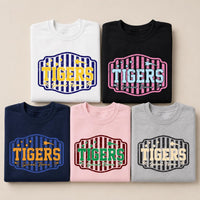 Personalized Mascot School Spirit Shirt, Custom Mascot Team Tee, Varsity Mascot Sweatshirt, Cheer Mom Game Day Outfit, Coach Gift Tee